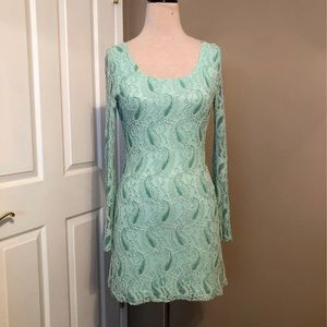 Liberty Love lace mini dress